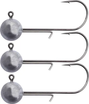 Produktbild von Berkley Round Jigheads Haken - 3 Jighaken, Gewicht:3g, Größe:Gr. 2/0