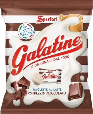 Produktbild von 6x Sperlari Galatine al Cioccolato Schokoladen-Galatin 115g