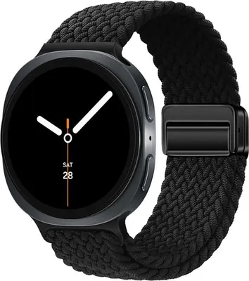 Obrázek produktu pro Nylonový řemínek s magnetickým zapínáním pro Samsung Galaxy Watch 8 / 8 Classic Black