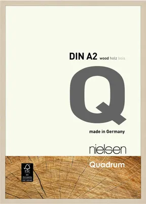 Produktbild von nielsen Holz Bilderrahmen Quadrum, 42x59,4 cm (A2), Ahorn