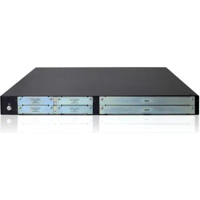 Produktbild von HPE FlexNetwork MSR3024 AC Router, Gigabit Ethernet, Schwarz