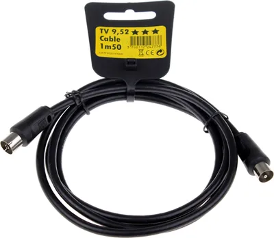 Produktbild von Erard X004777, 1,5 m, 9.52mm, 9.52mm, Schwarz
