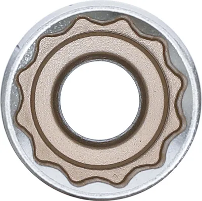 Produktbild von BGS Steckschlüssel-Einsatz, 12,5 mm (1/2"), SW 21 mm, tief, Zwölfkant