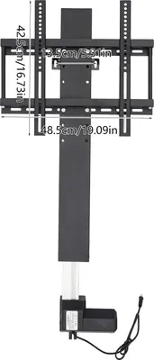Produktbild von Automatische TV-Hebebügel, höhenverstellbar, robuste Konstruktion, schwarz