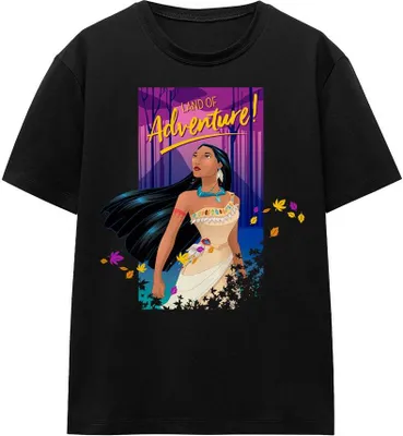 Imagen del producto de Camiseta uni para hombre/mujer, diseño "Land Of Adventure" de Pocahontas, modelo TV17201 (talla S), color
