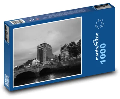 Obrázok produktu pre Puzzle 1000 Dublin, most cez rieku - martinpuzzle