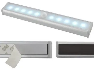 Image de Grundig Lampe - Lampe d'armoire à détecteur avec LED - Avec détecteur de mouvement