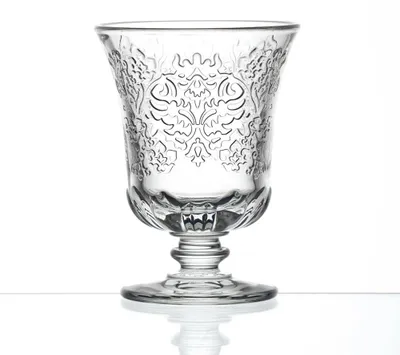 Wasserglas Amboise 290 ml, 6er Set, Glas, silber, rund