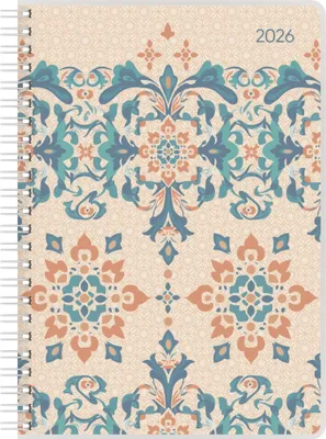 Produktbild von Ladytimer Ringbuch Oriental 2026 - Taschen-Kalender A5 (15x21 cm) - Schüler-Kalender - Weekly - Ringbindung - 128 Seiten - Alpha Edition