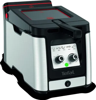 Produktbild von Tefal Fritteuse FR600 Fritteuse mit Öl 3L, Friteuse mit Fett und Filter, Tefal gross, 2000,00 W, Fritöse mit Öl, Fritteusen, Friteuse mit Öl