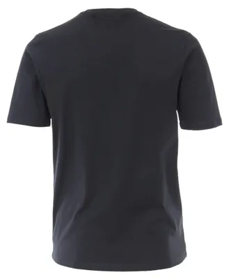 Produktbild von Redmond - Herren Basic T-Shirt (665), Größe:4XL, Farbe:Blau(19)