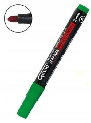 Produktbild von Grand GR103R Permanent Marker Rund Grün 1 Stück