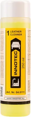 Immagine prodotto di INNOTEC Leather Cleaner (1) 250 ml – Detergente per pelle di alta qualità per la rimozione delicata di sporco, grasso e impurità dalla pelle e dalla .