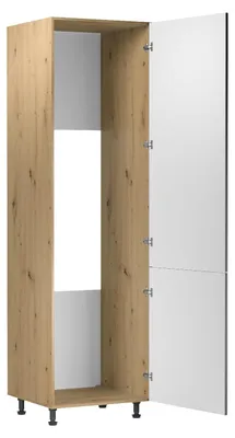 Image de Armoire réfrigérateur encastrable Armoire haute pour réfrigérateur encastrable Armoire de cuisine