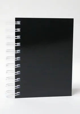 Produktbild von ADINA Premium Collegeblock schwarz A6 kariert 80 Blatt 80g/qm
