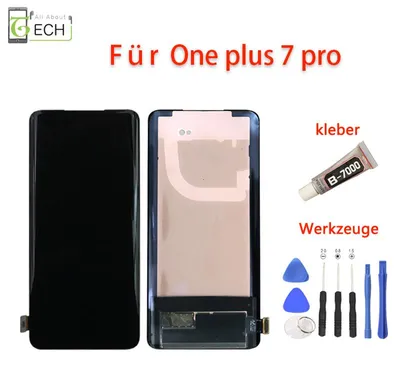 Produktbild von Original OnePlus 7 Pro LCD Display Einheit Touch Reparatur Schwarz