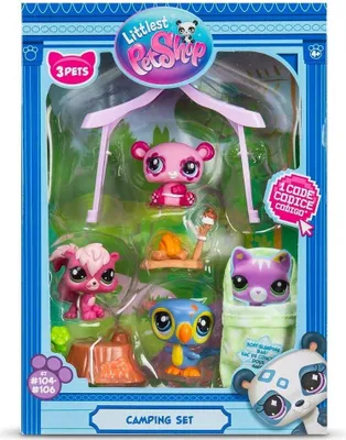 Obrázek produktu pro Littlest Pet Shop Camping Adventure Play - Kempové dobrodružství