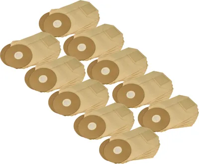 Produktbild von vhbw 50x Staubbeutel Ersatz für Fimap 439719 für Staubsauger - 35,8cm x 23,8cm braun