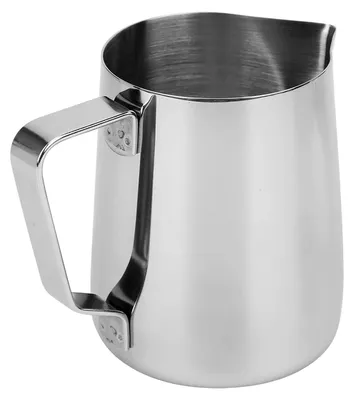 Image de Pichet en acier inoxydable – Avec bec verseur pour le latte art – 350 ml – Argenté