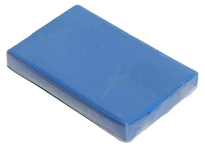 Produktbild von Autoknete Reinigungsknete Lackreiniger Glasreiniger FEIN Polierknete Lackknete BLAU 100g