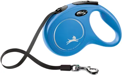 Produktbild von flexi New Classic M Gurt 5 m blau