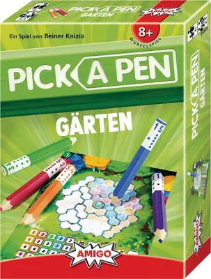 Obrázek produktu pro Pick a Pen: Gärten - Amigo 02410 - (Spielzeug / Gesellschaftsspiel)