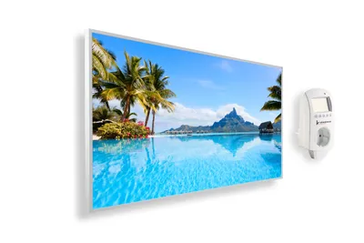Productafbeelding van KÖNIGHAUS Panorama Infraroodverwarming 1200W - Bora Bora met slimme thermostaat en app