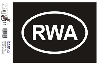 Produktbild von Aufkleber / Autoaufkleber - JDM / Die cut / Auto / OEM - Mauretanien MR - 110x70 mm gelb - Heckscheibe / Heckscheibenaufkleber