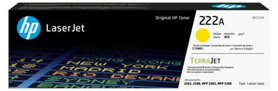 Produktbild von HP 222A Gelb Original LaserJet-Tonerkartusche, 1200 Seiten, Gelb, 1 Stück(e)