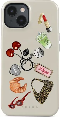 Produktbild von MagSafe Hülle für Apple iPhone 15 - Burga Tough Back Cover - It Girl