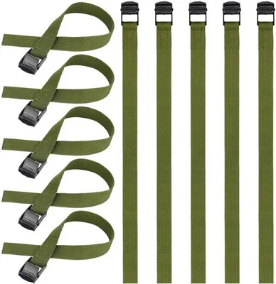 Immagine prodotto di Cinghie regolabili con meccanismo di bloccaggio, 65 cm, 10 pezzi, rivestimento naturale, per ciclisti, ciclomotori, bagagli da viaggio, attrezzatura outdoor, colore turchese