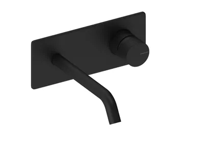 Produktbild von SANYCCES LOOP K ColdOpen Wand-Waschtischarmatur Unterputz mit 18 cm Ausladung, mattschwarz