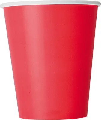 Obrázek produktu pro Unique Party 3126, 270 ml, Papír, Červená, 8 kusů