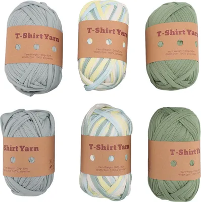 Image de 6 bobines de fil pour T-shirt