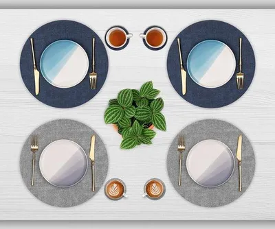 Image de Lot de 6 sets de table, haut de gamme