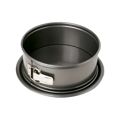 Immagine prodotto di Birkmann Easy Baking Springform mit Einem Boden, Spring Form, Kuchenform, Servierboden, Anithaft, 20 cm, 881013