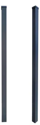 Produktbild von Floraworld Zaunpfosten 160 x 6,3 cm anthrazit