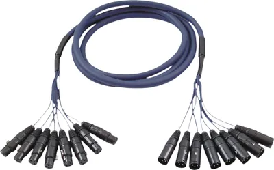Produktbild von DAP FL60 - 8 XLR/M 3P to 8 XLR/F 3P 3 m