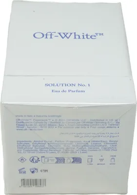 Immagine prodotto di Off White Solution No 1 Eau de Parfum 100 ml