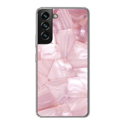 Produktbild von MuchoWow® Handyhülle Schutzhülle Hülle für Samsung Galaxy S22 Naturstein - Perlmutt - Luxus Silikon Softcase Handy Hülle - Mobiltelefonhülle