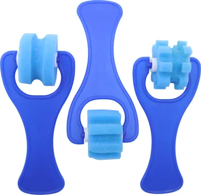 Produktbild von EDUPLAY 370001 Musterroller 2,5 cm 3er Set blau, blau (1 Set)