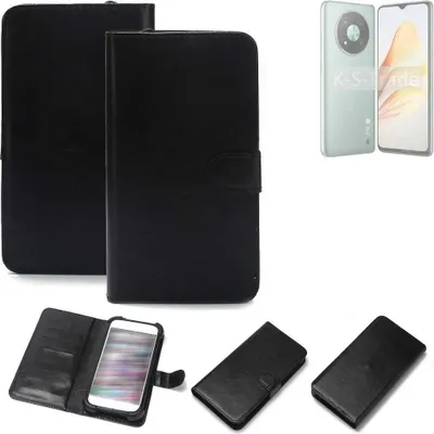 Produktbild von K-S-Trade Handyhülle Schutzhülle kompatibel mit ZTE XiaoXian 50 Handy Schutz Hülle Handyhülle Bumper schwarz 1x