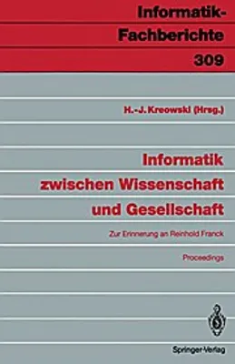 Obrázek produktu pro Informatik zwischen Wissenschaft und Gesellschaft