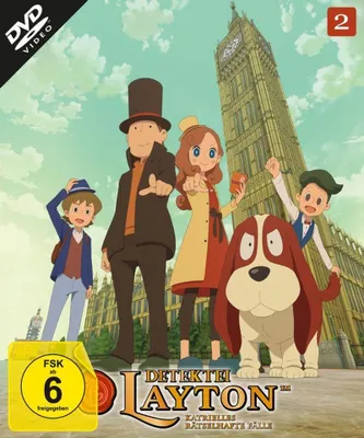 Produktbild von Detektei Layton - Katrielles rätselhafte Fälle