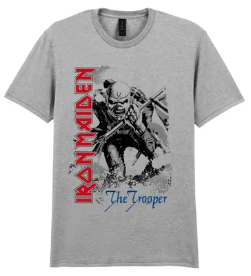 Produktbild von Iron  Maiden Trooper Close-Up  T-Shirt