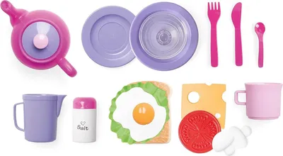 Produktbild von 5565 - Mlp Lunch Set Im Box 18 Teile