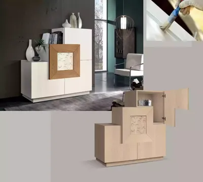 Obrázok produktu pre Dizajn komody v obývacej izbe moderný  štýl moderný