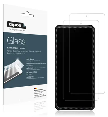 Produktbild von 2x Schutzfolie für iiiF150 Air 2 Ultra matt - Anti-Shock 9H Folie dipos Glass Kunststoffglas