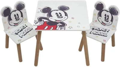 Produktbild von Disney Mickey Classic Set Tisch und 2 Stühle