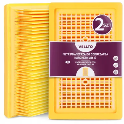 Produktbild von 2x Kärcher Luftfilter für WD4 WD5 WD6 MV4 MV5 MV6 Filter-Set